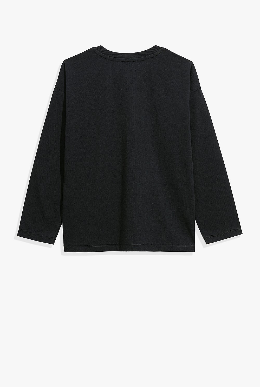 Cotton Sequin Logo T-Shirt