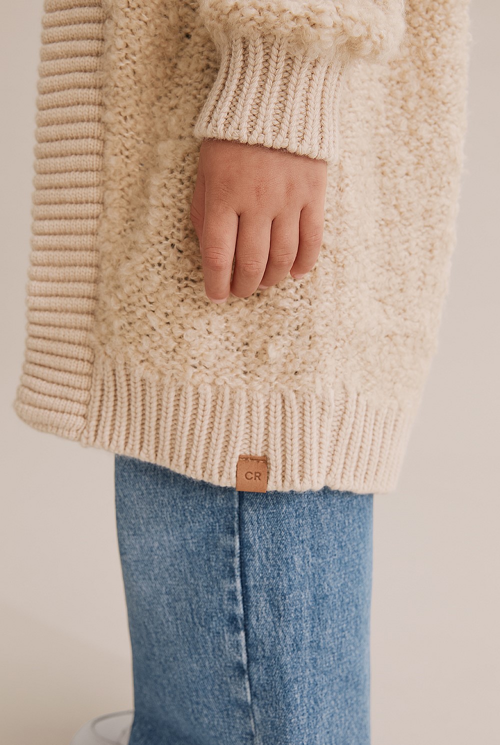 Boucle Knit Cardigan