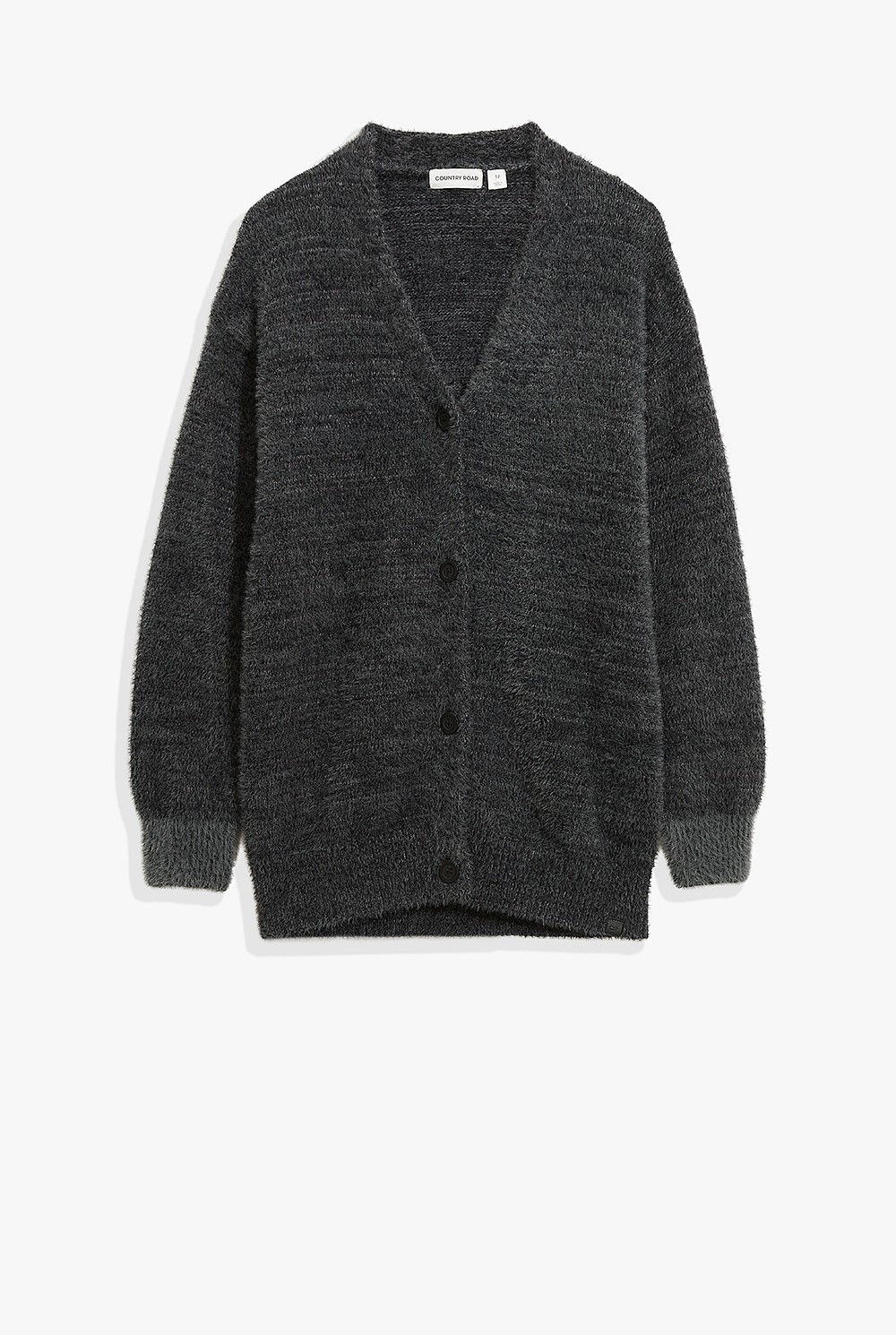 Teen Fluffy Ombre Cardigan