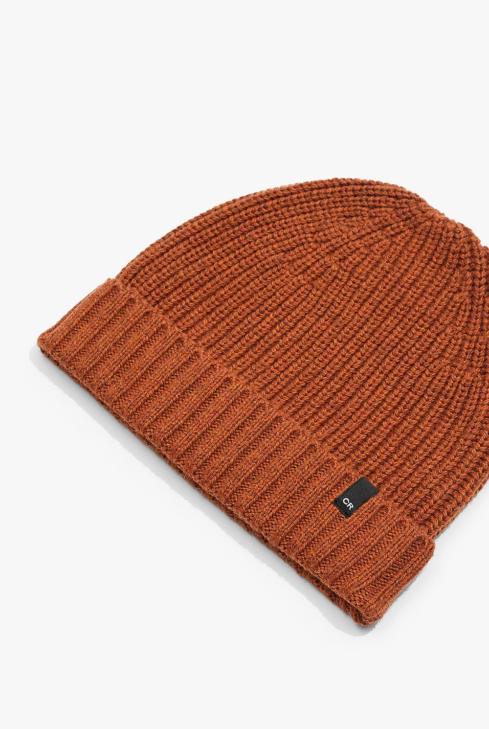 Cotton Blend Rib Beanie