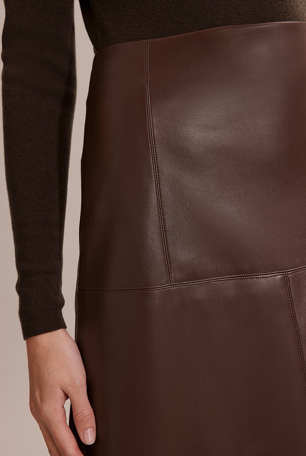 Basque Detail Skirt