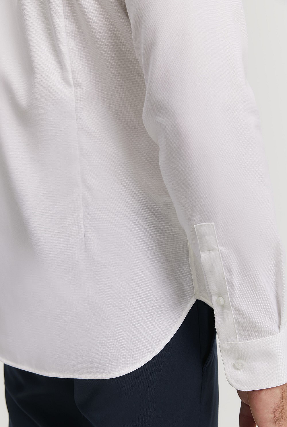 Slim Fit Textured Travel Shirt