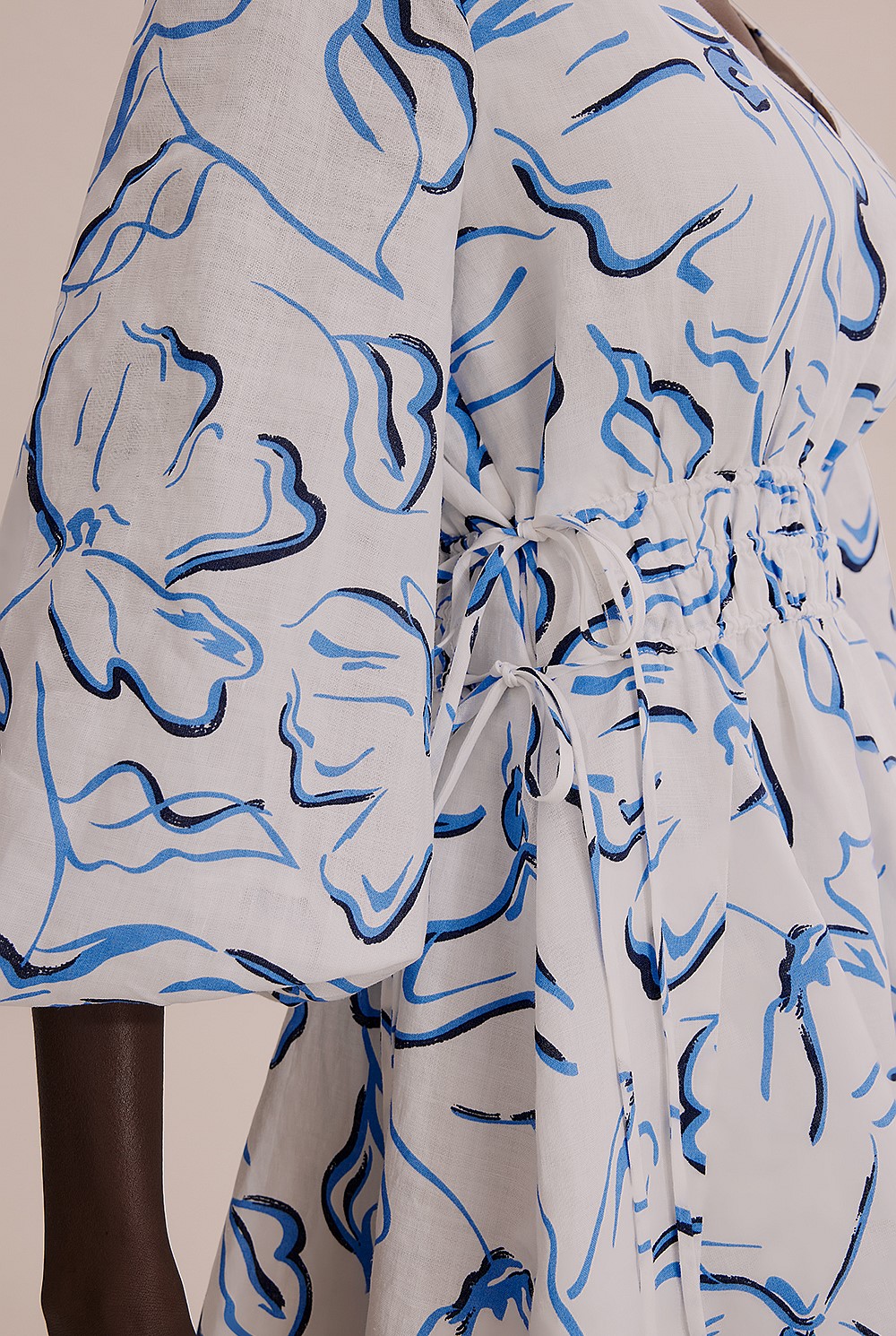 Tie Detail Mini Dress
