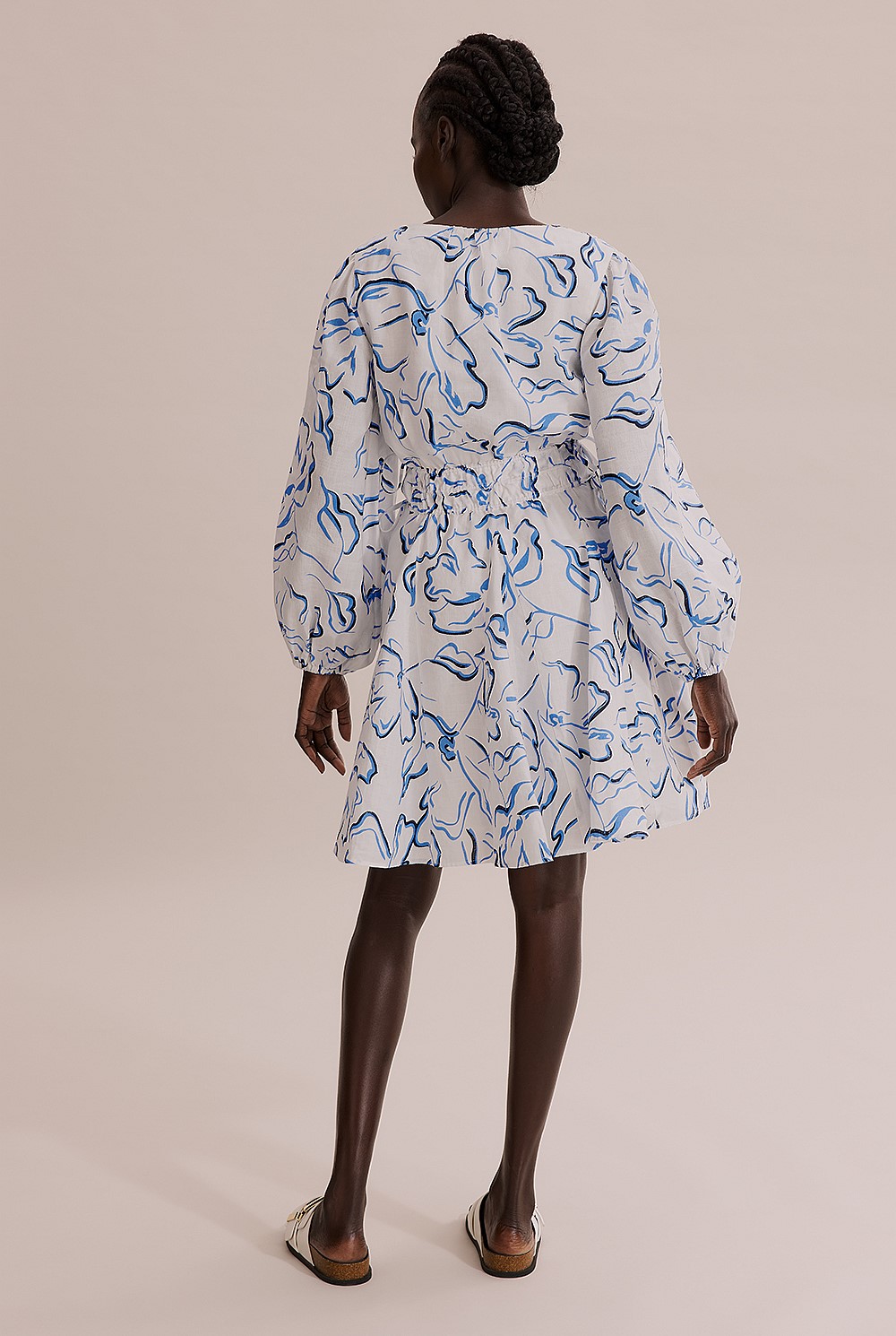 Tie Detail Mini Dress