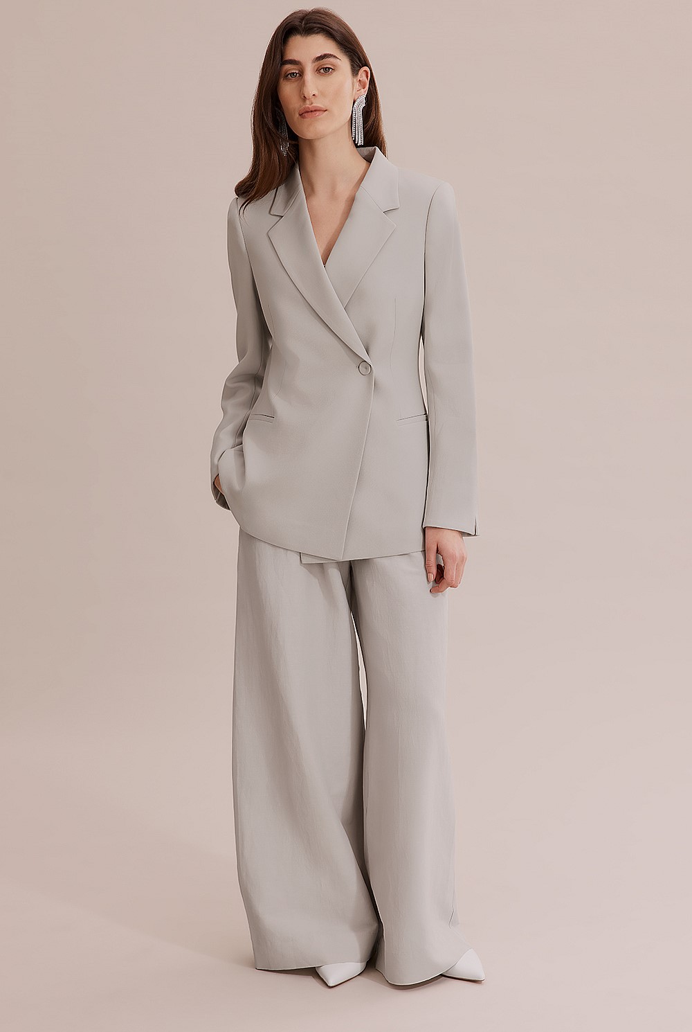 Longline Slim Blazer