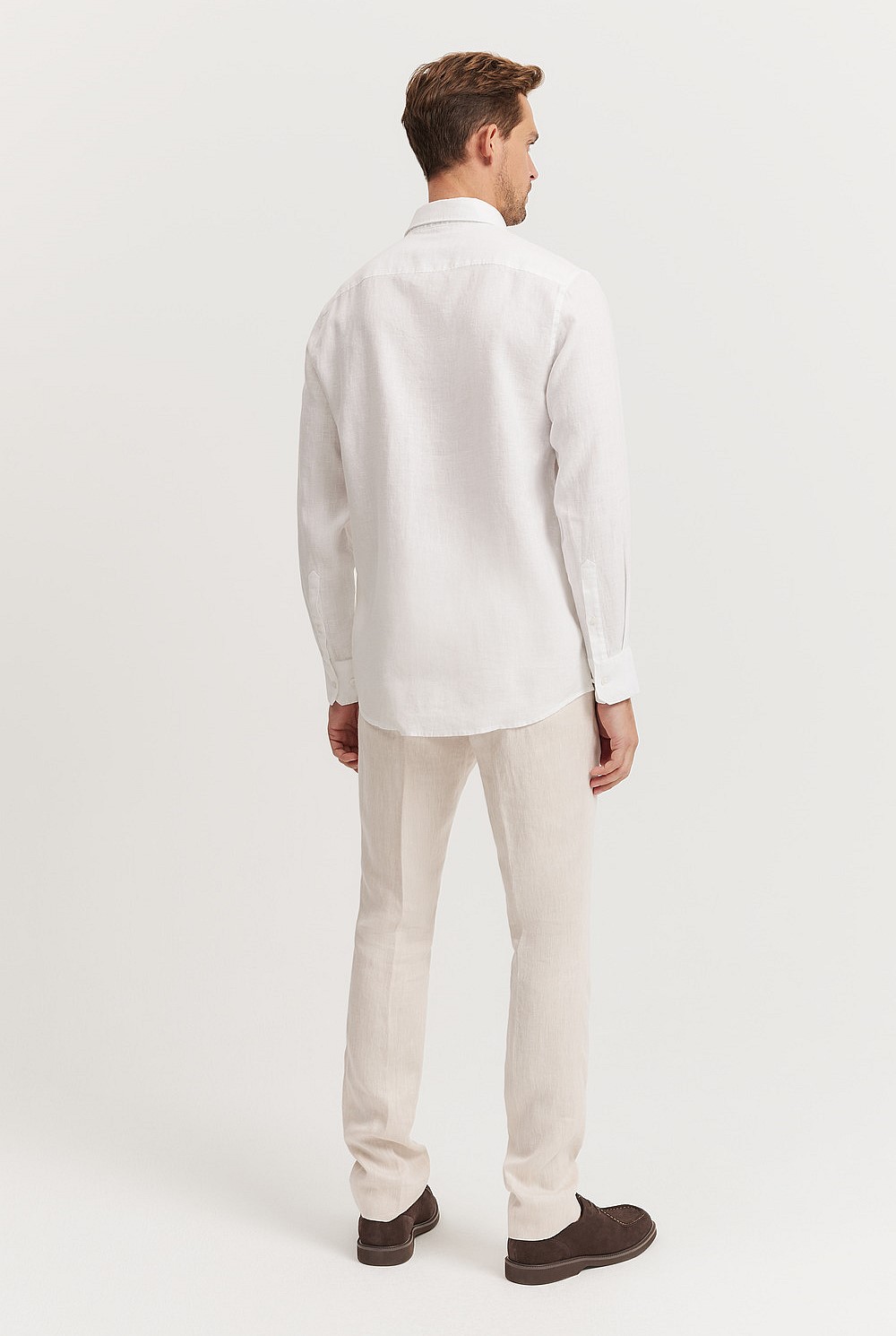 Tailored Fit Organically Grown Linen Shirt