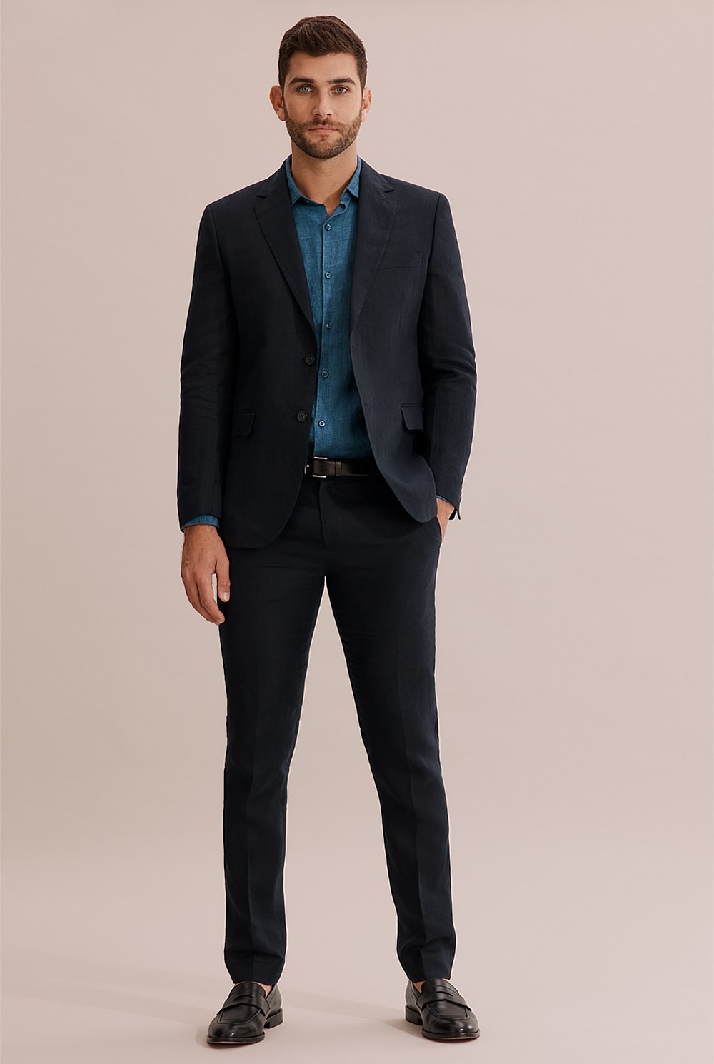 Regular Fit Irish Linen Blazer