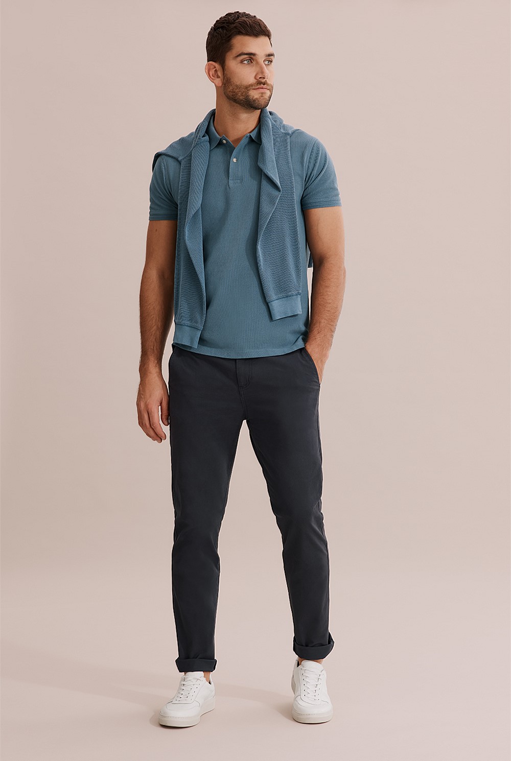 Cotton Pique Polo