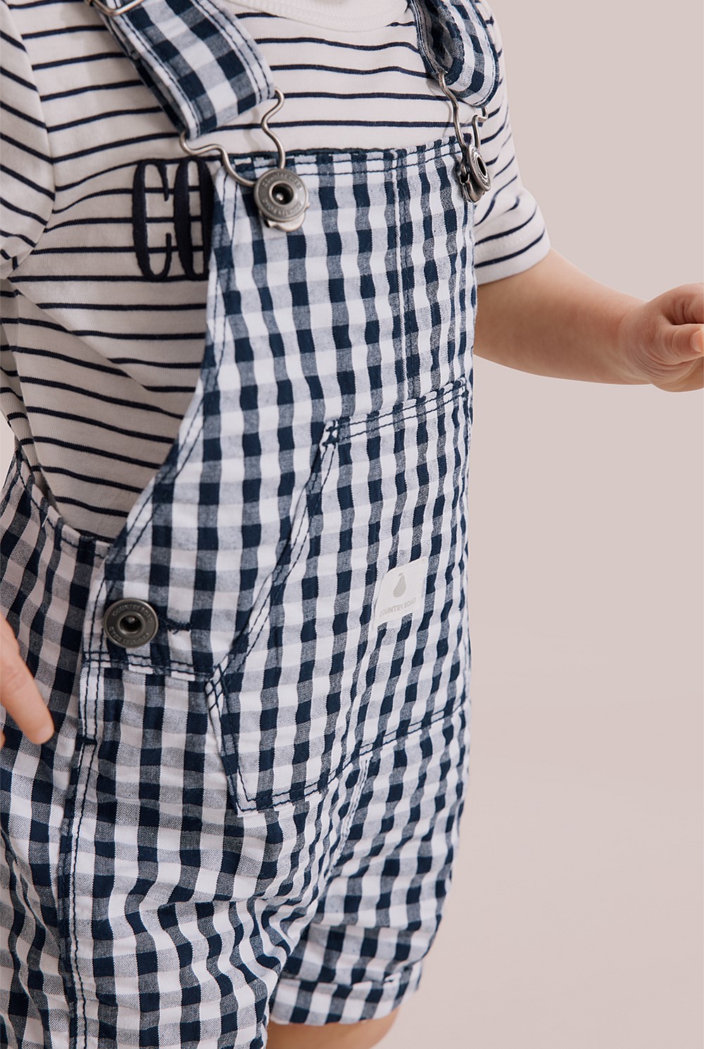 Gingham Overall