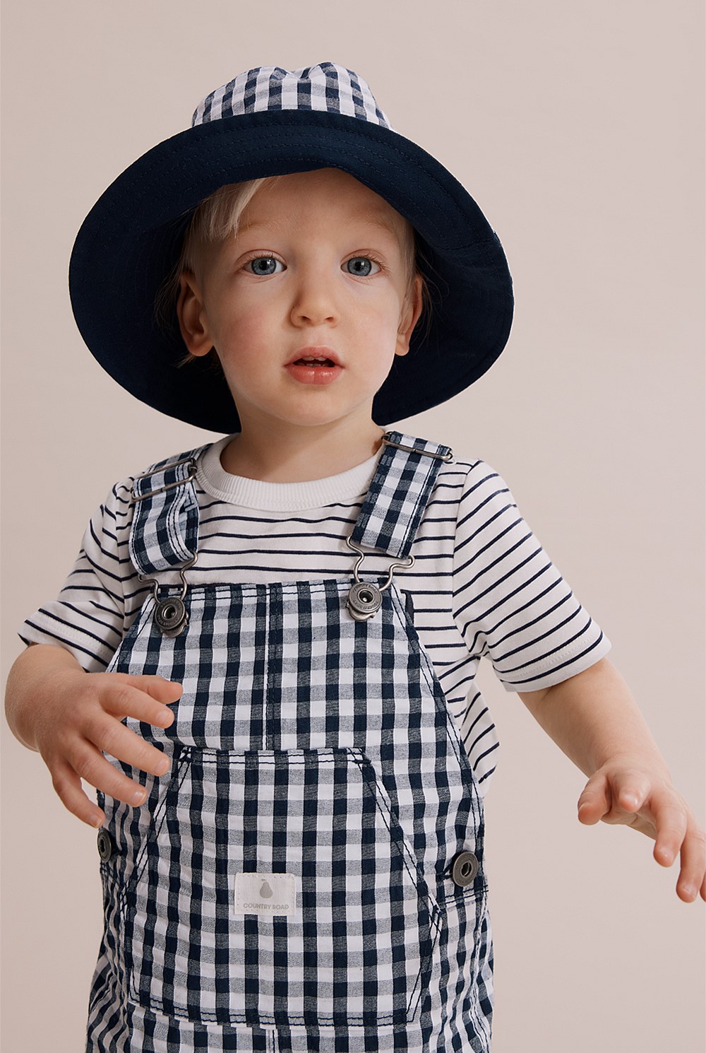 Gingham Overall