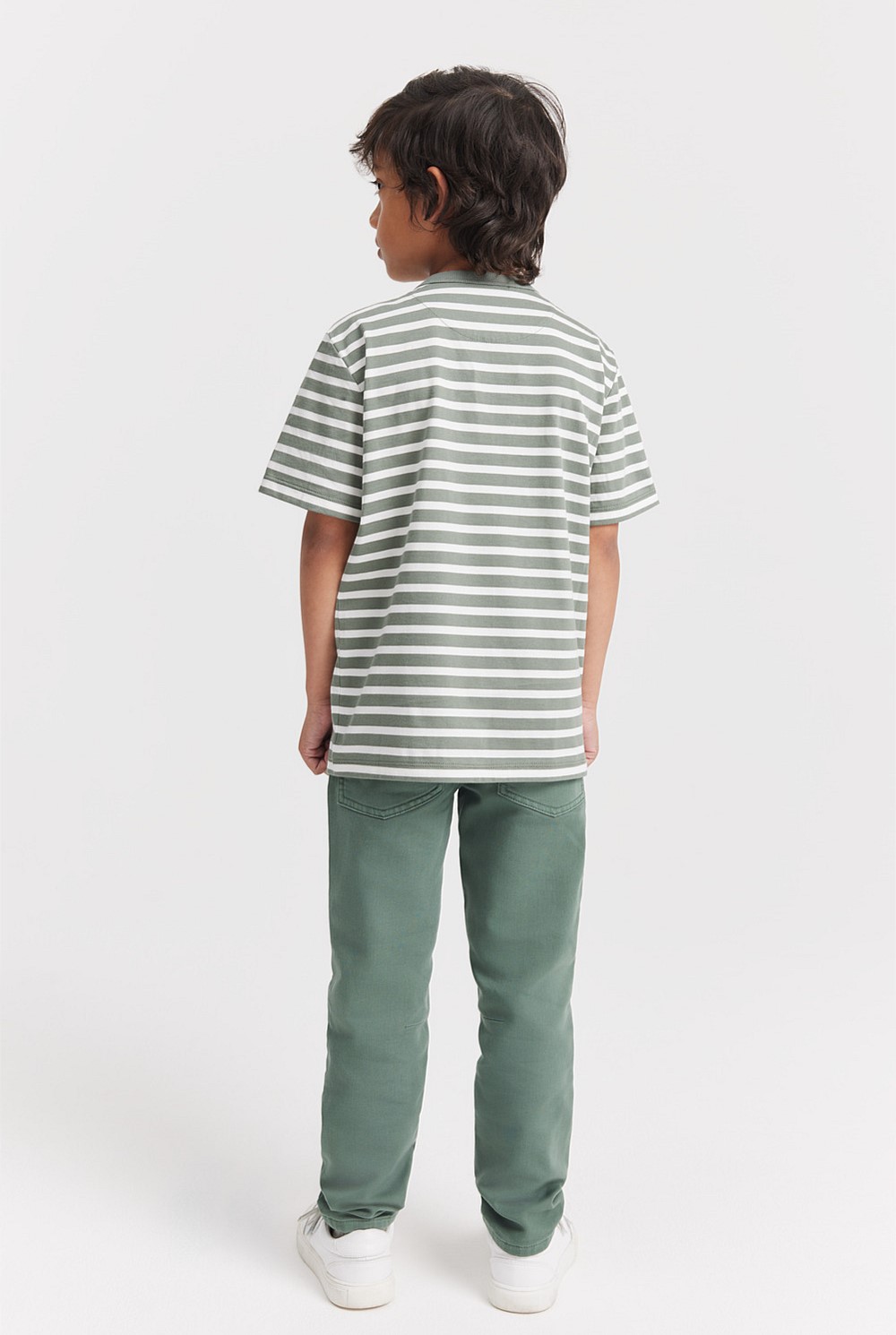 Cotton Heritage Stripe T-Shirt