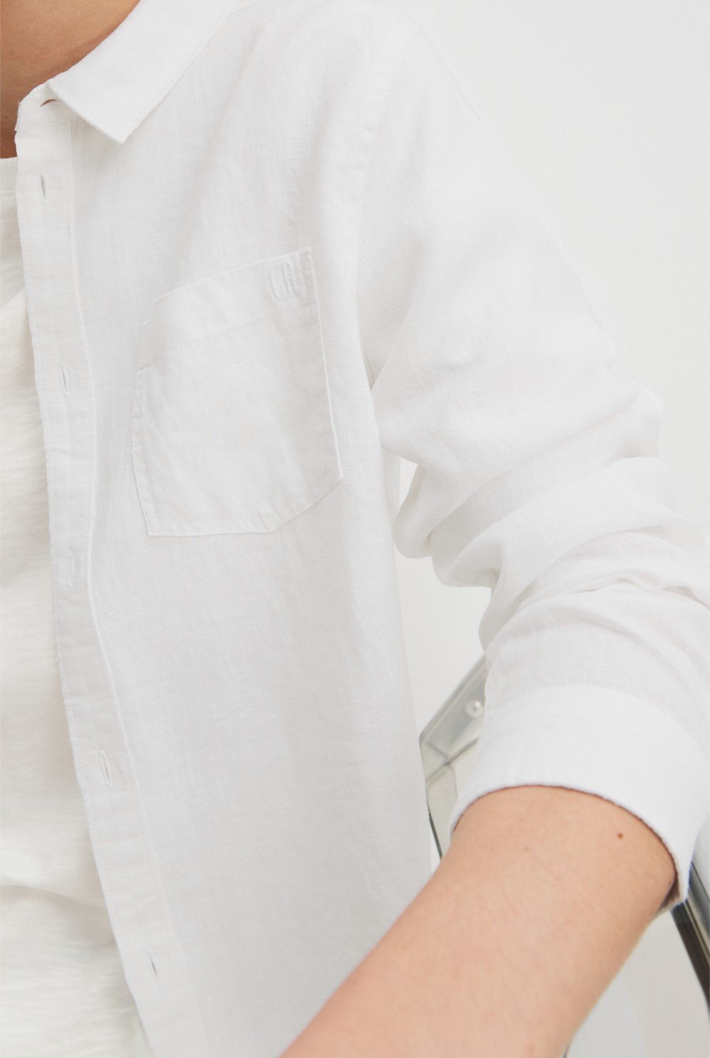 Teen Organically Grown Linen Shirt