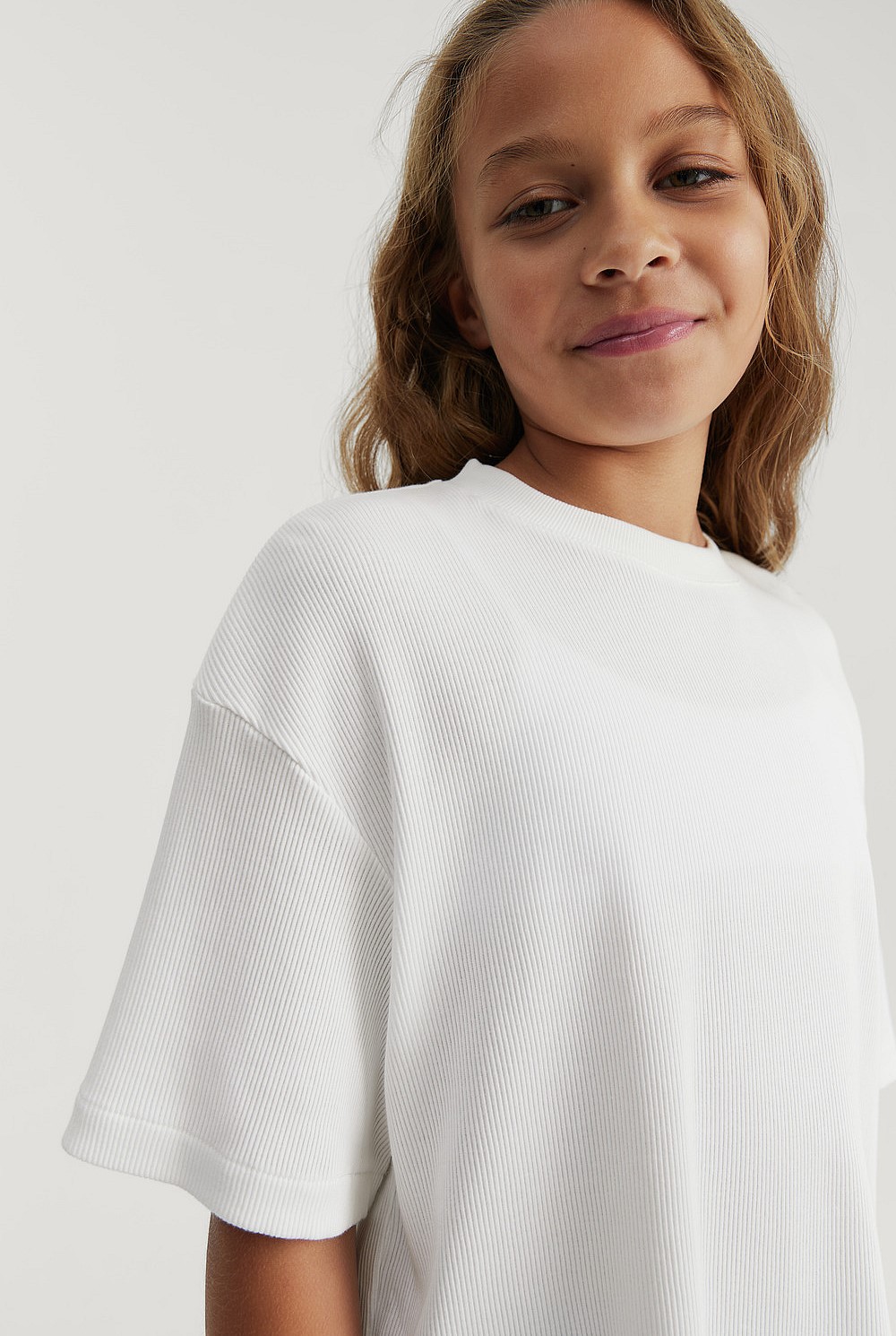 Teen Cotton Blend Boxy T-Shirt