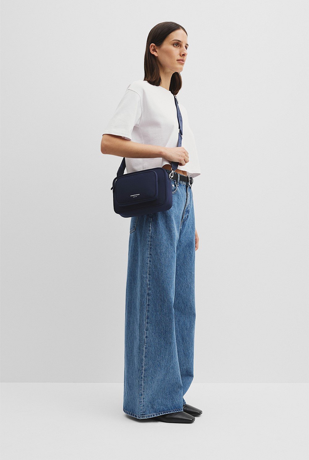 Recycled Polyester Soft Crossbody Bag