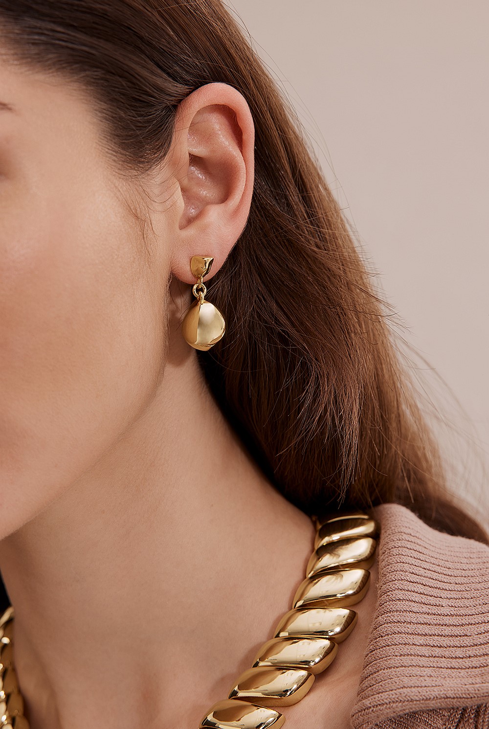 Texture Drop Earring