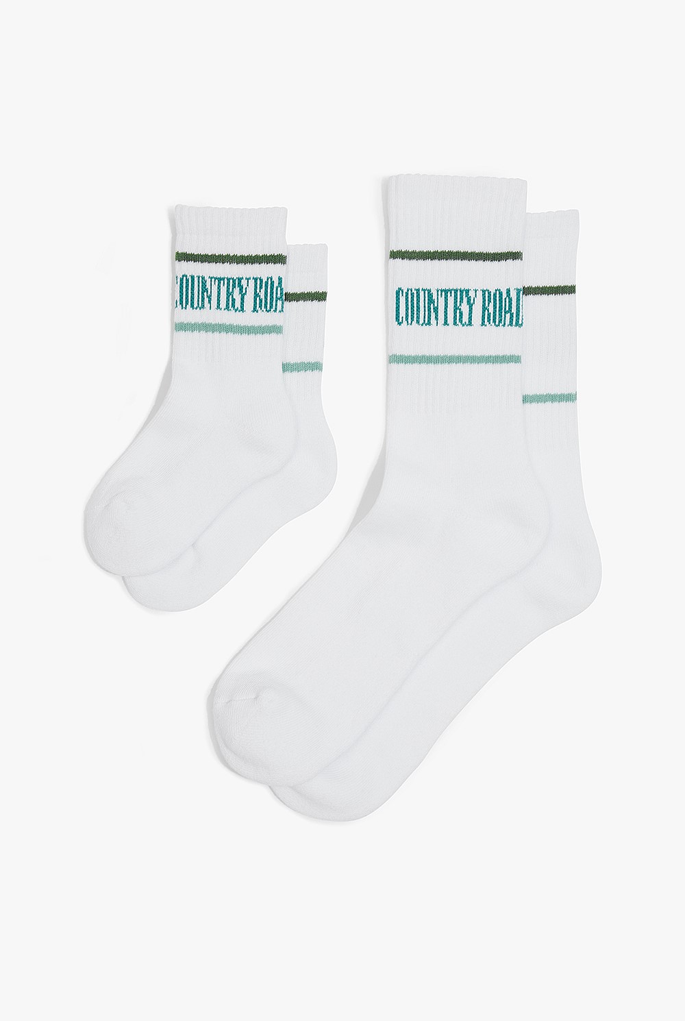 Australian Cotton Father Child Branded Sock Pack of 2