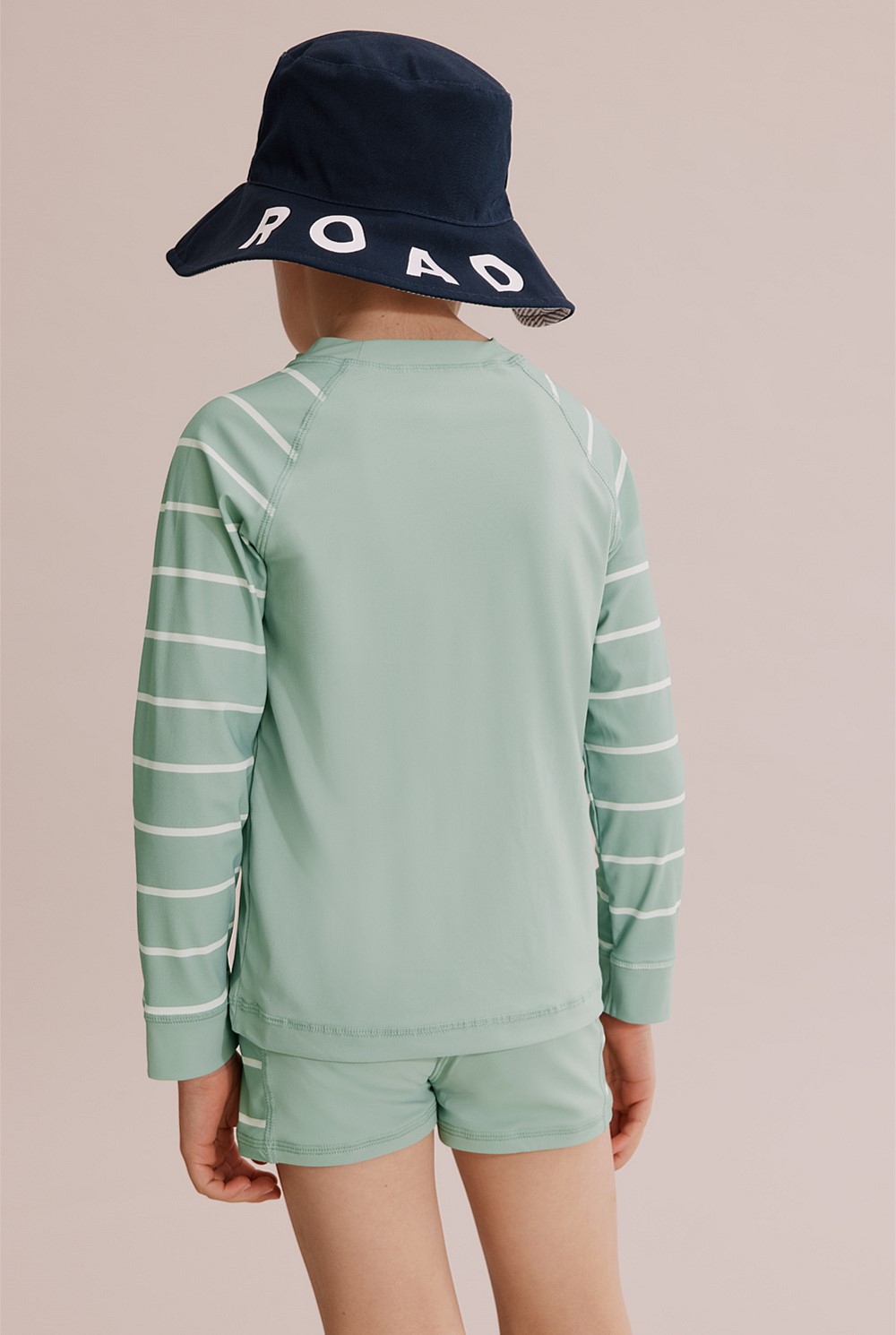 Nylon Logo Rash Vest