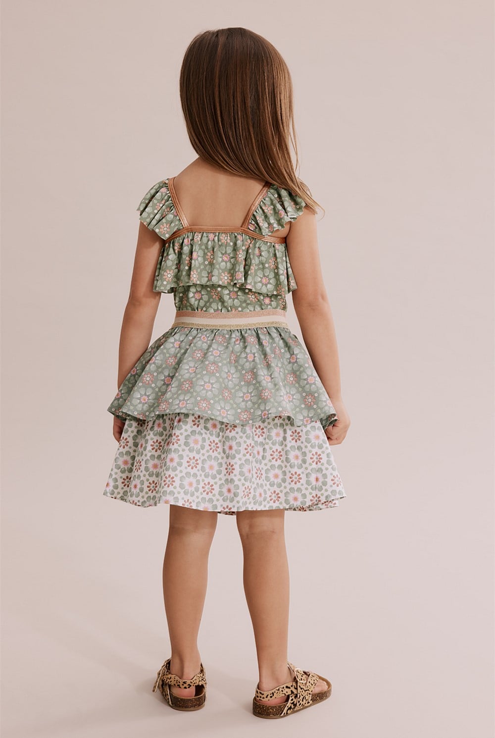 Mosaic Tier Skirt