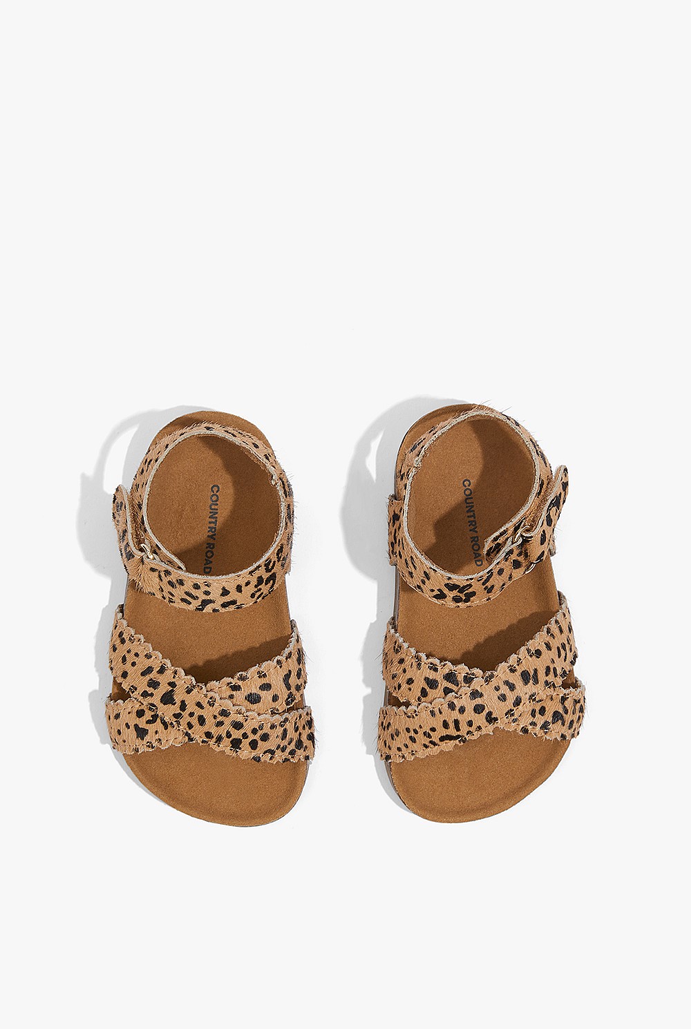 Animal Leather Sandal