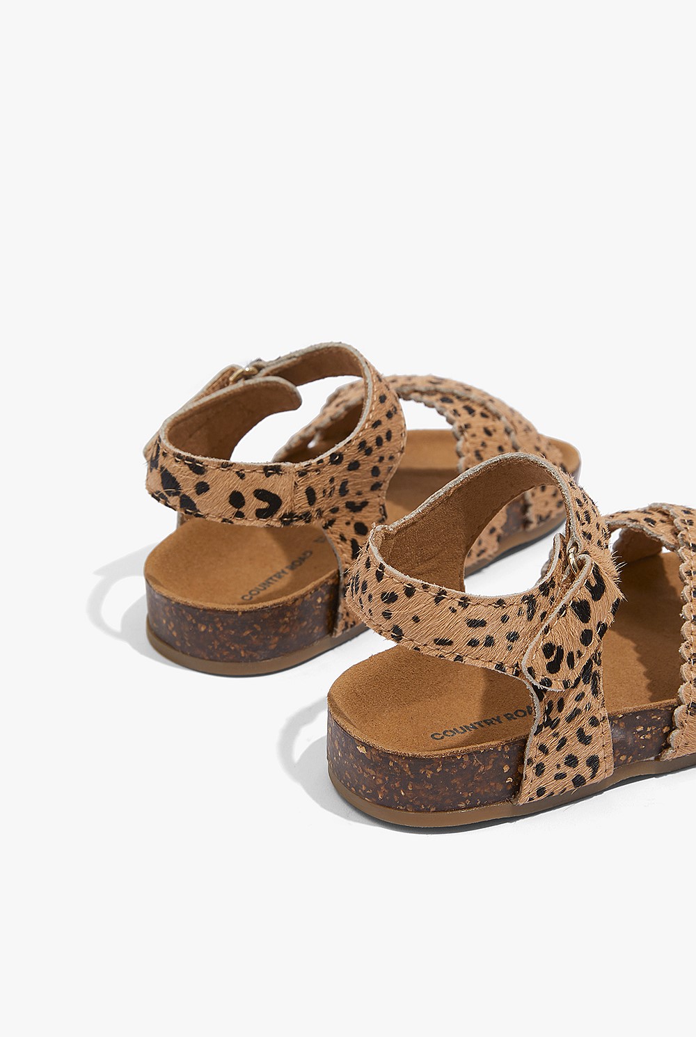 Animal Leather Sandal