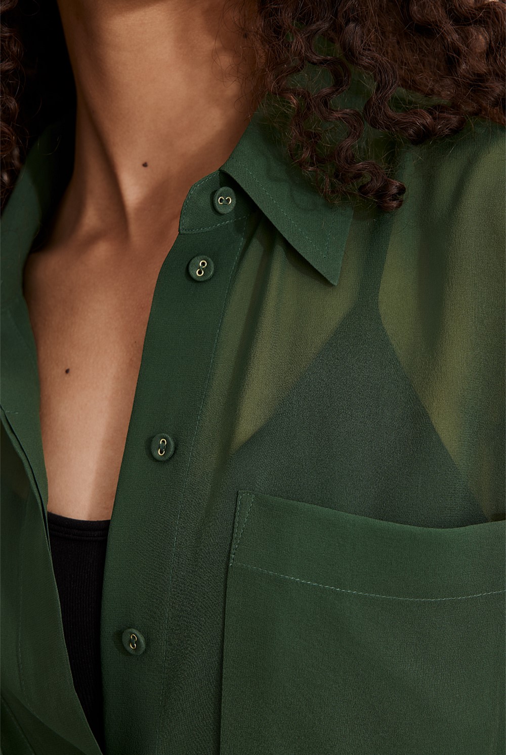 Silk Georgette Shirt