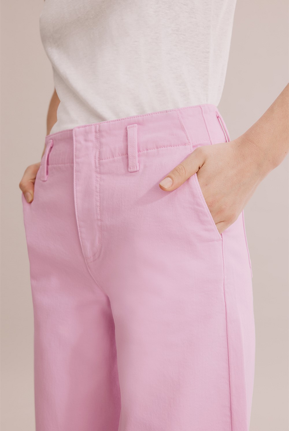 Australian Cotton Wide Leg Jean