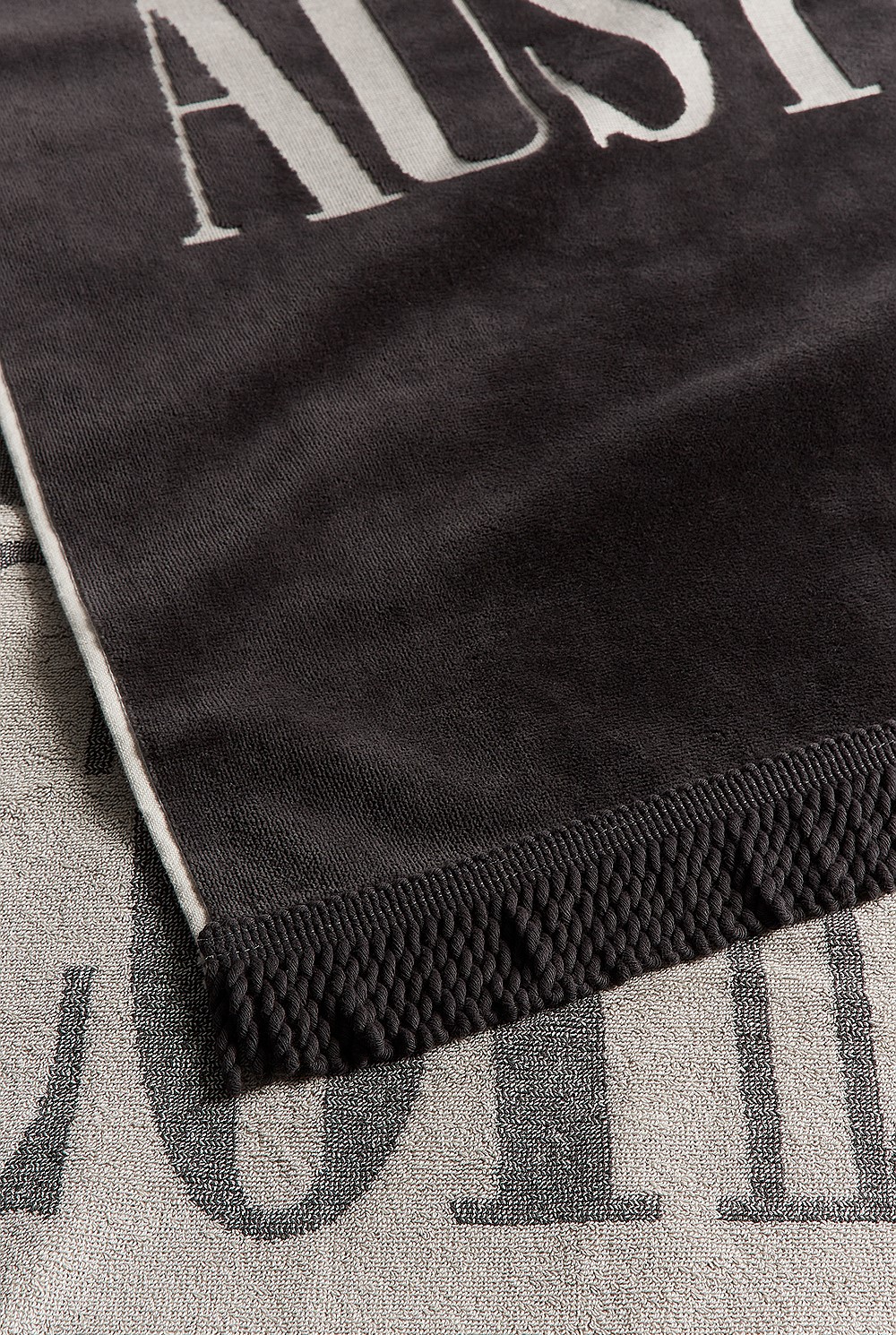 Archive Logo Cotton Beach Towel