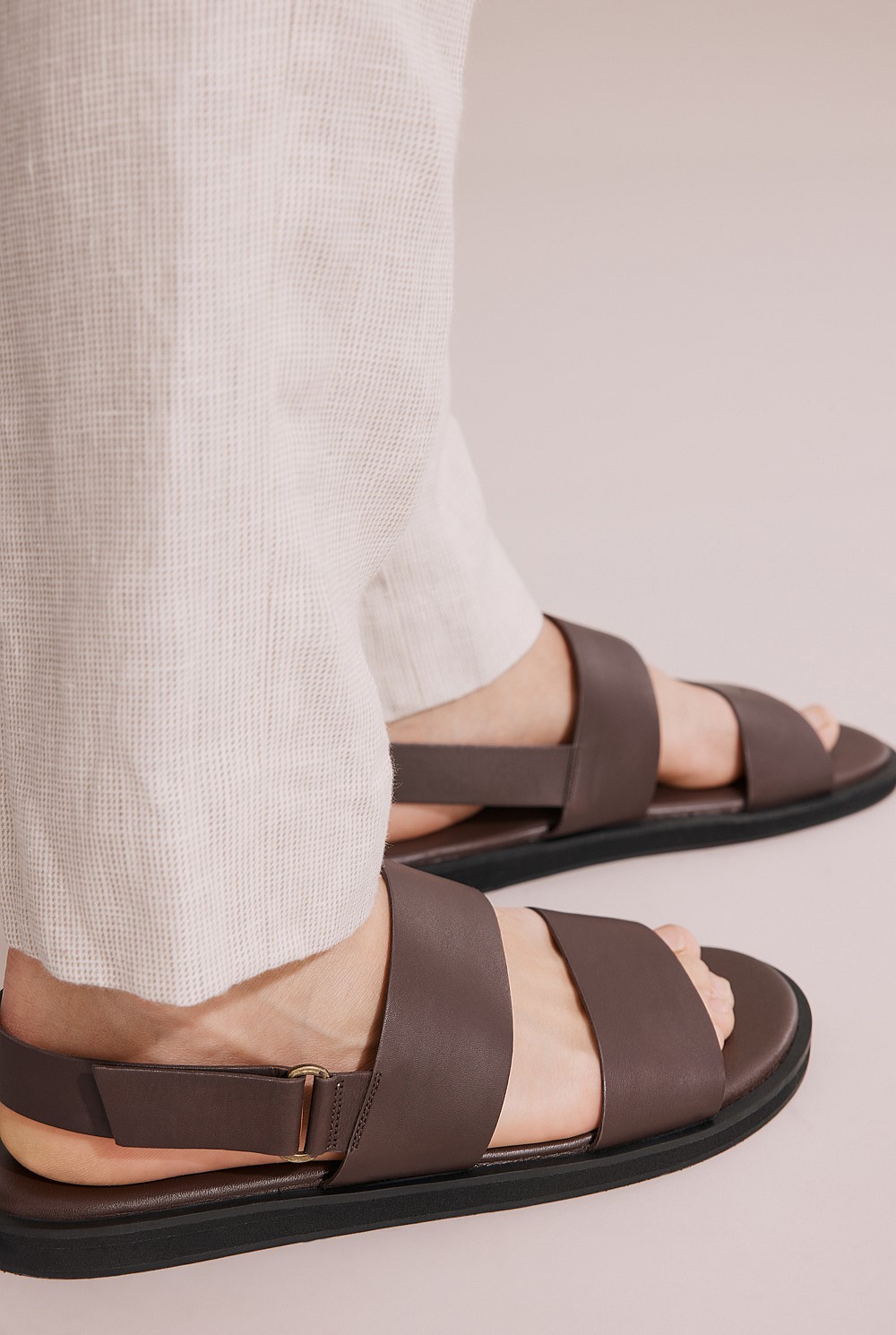 Urban Leather Slide