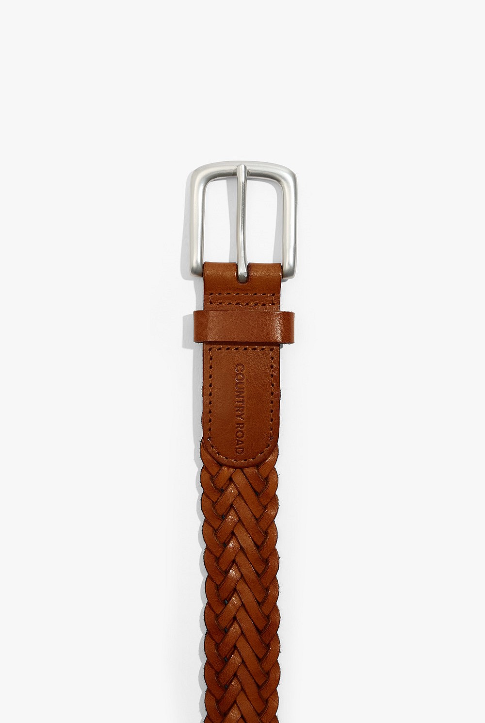 Woven Leather Belt