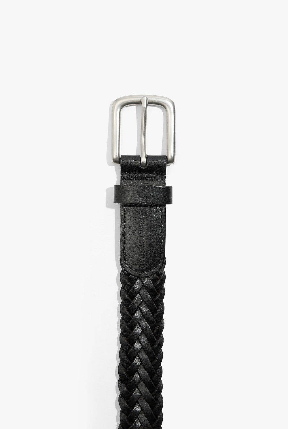 Woven Leather Belt