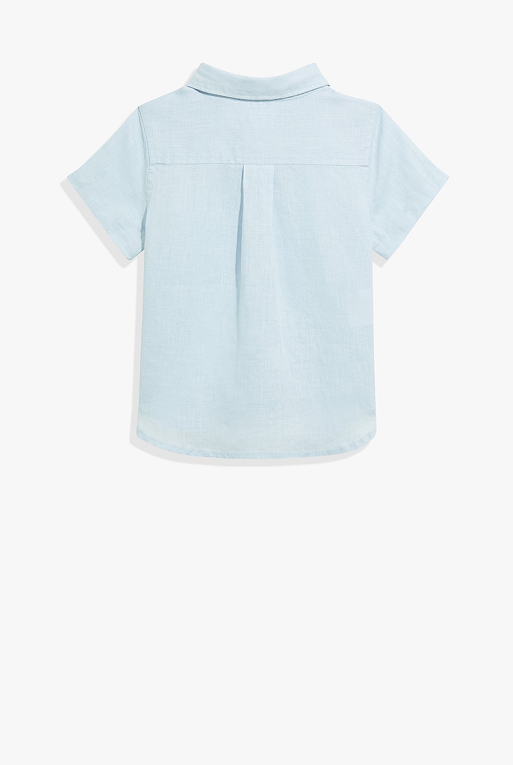 Organically Grown Short Sleeve Linen Shirt