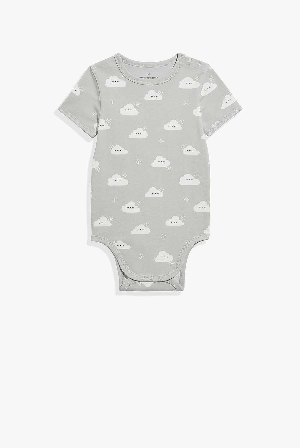 Unisex Organically Grown Cotton Cloud Bodysuit