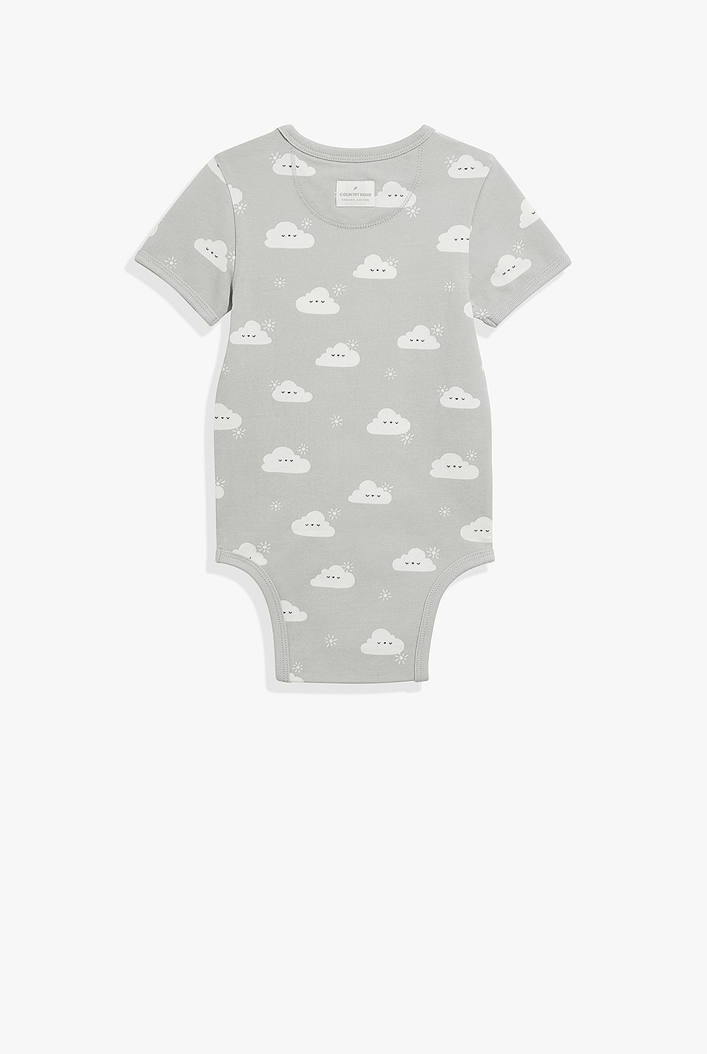 Unisex Organically Grown Cotton Cloud Bodysuit