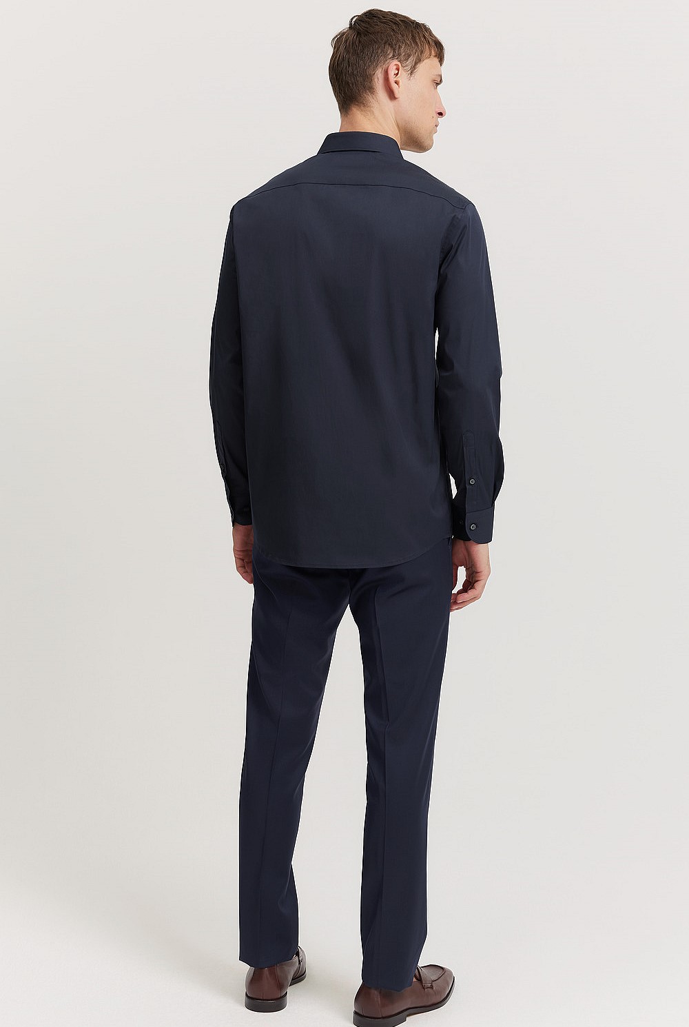 Tailored Fit Super Fine Cotton Stretch Shirt