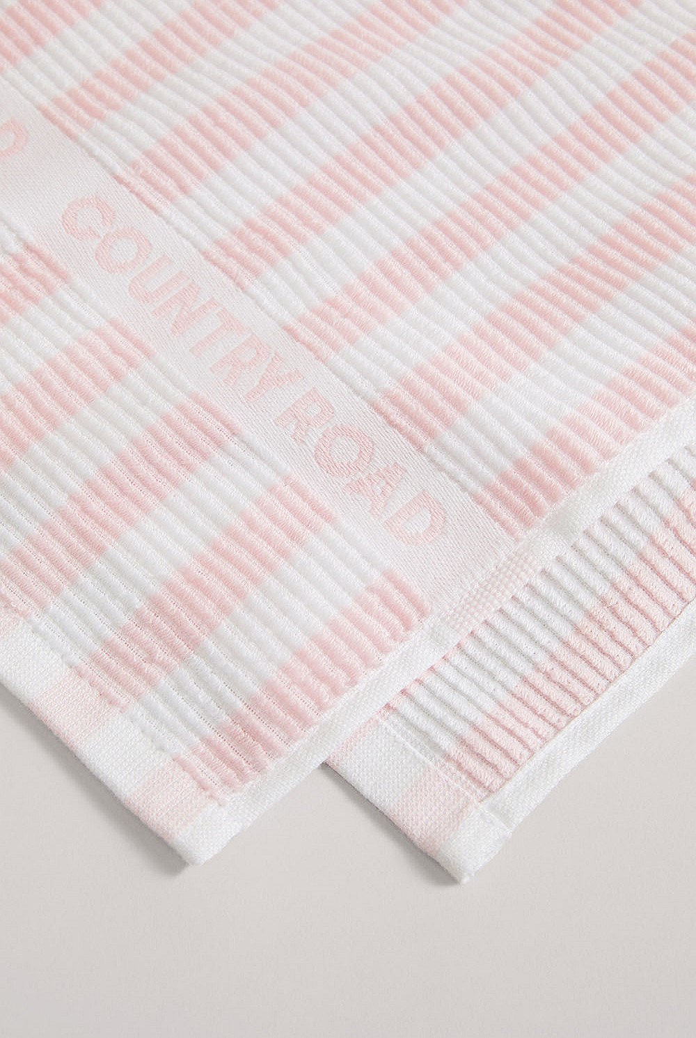 CR Stripe Australian Cotton Tea Towel Pack of 3