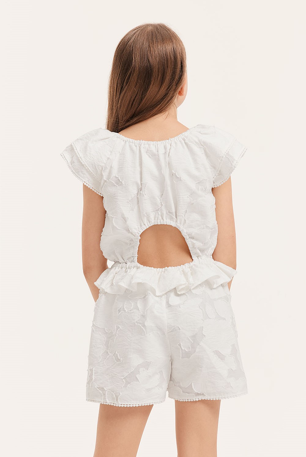 Frill Detail Jumpsuit