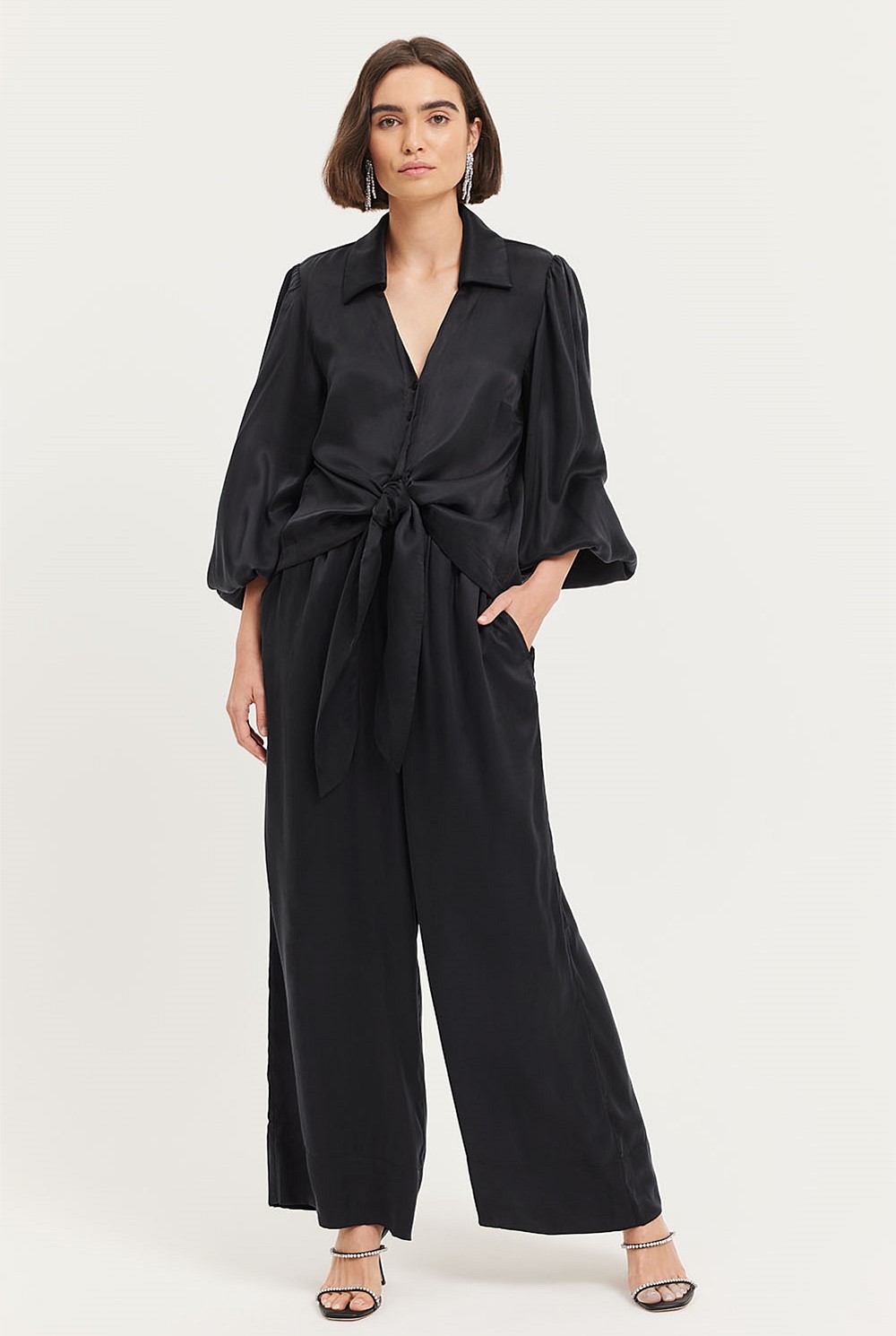 Kelsey | Women’s Tie-Front Blouse