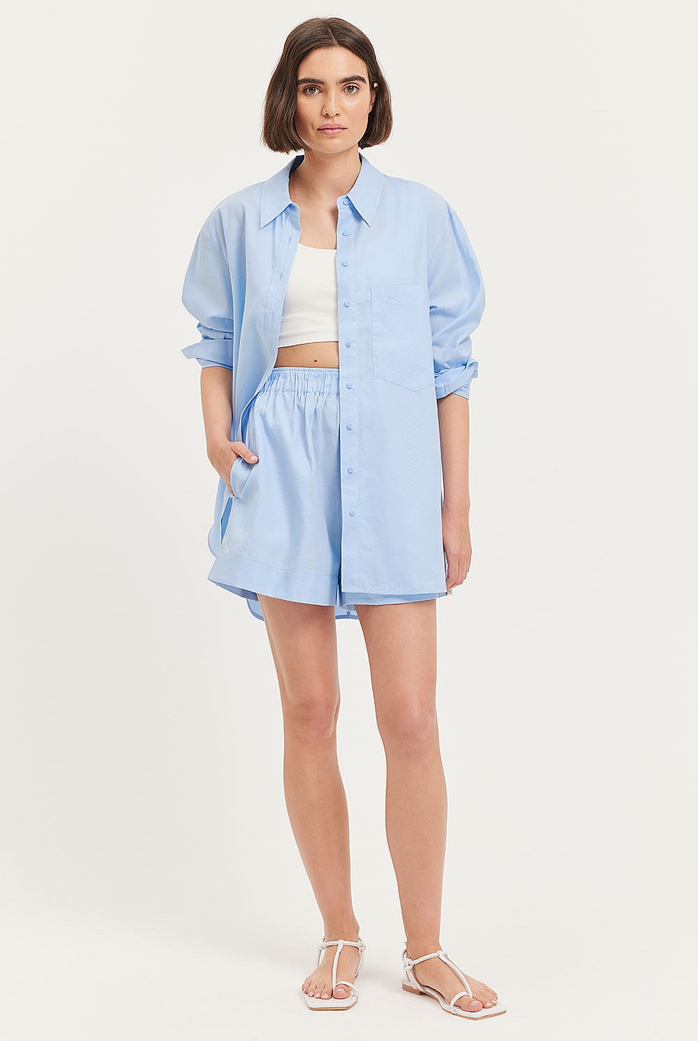 Cotton Set Shirt