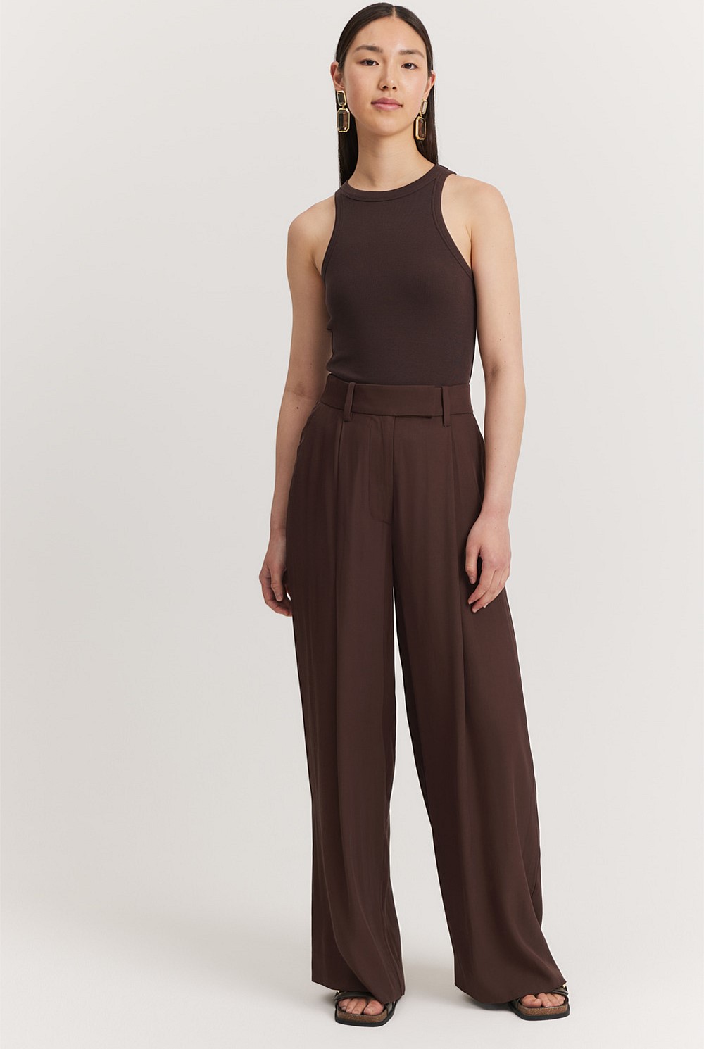 Cotton Silk Rib Tank