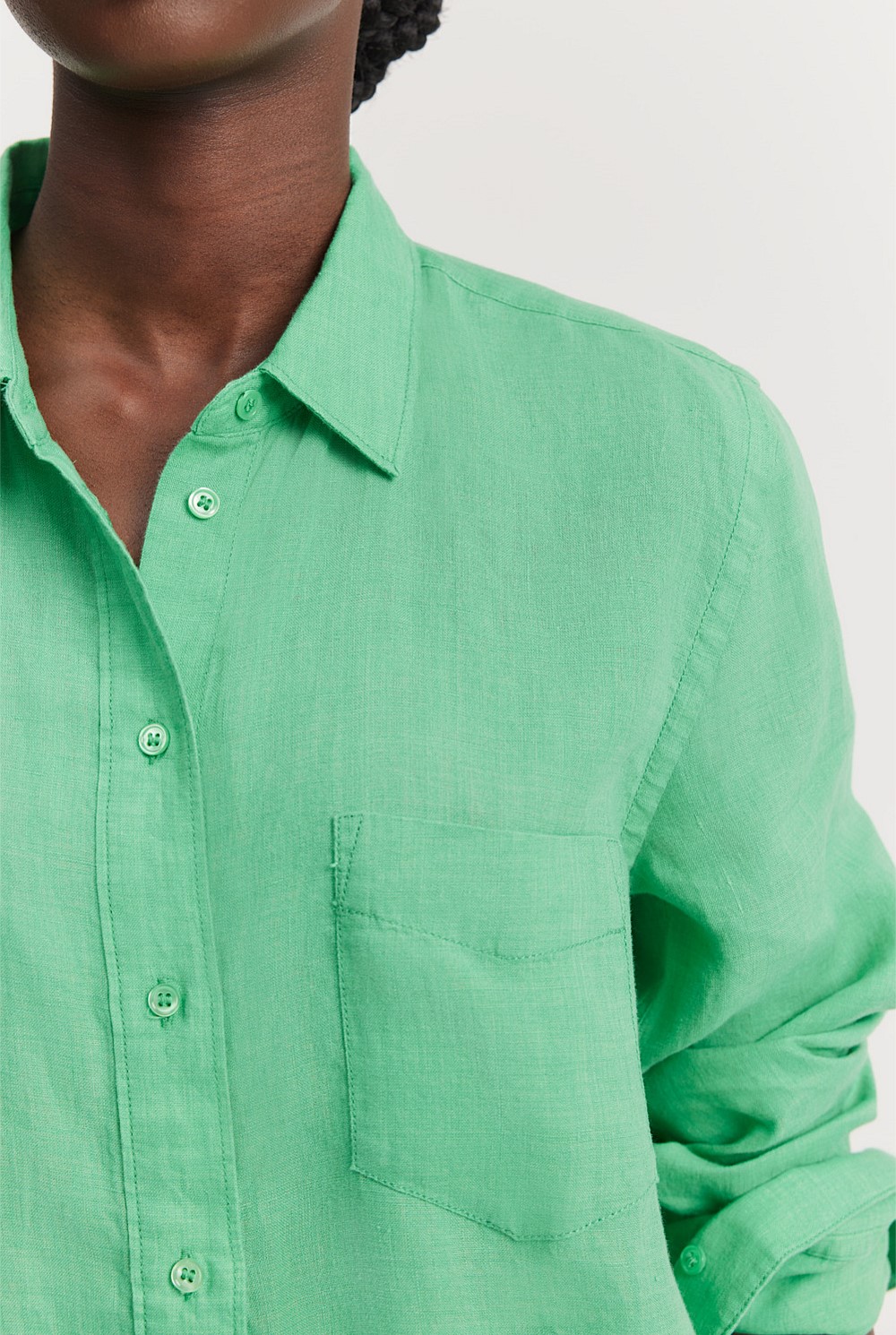 Organically Grown Linen Shirt