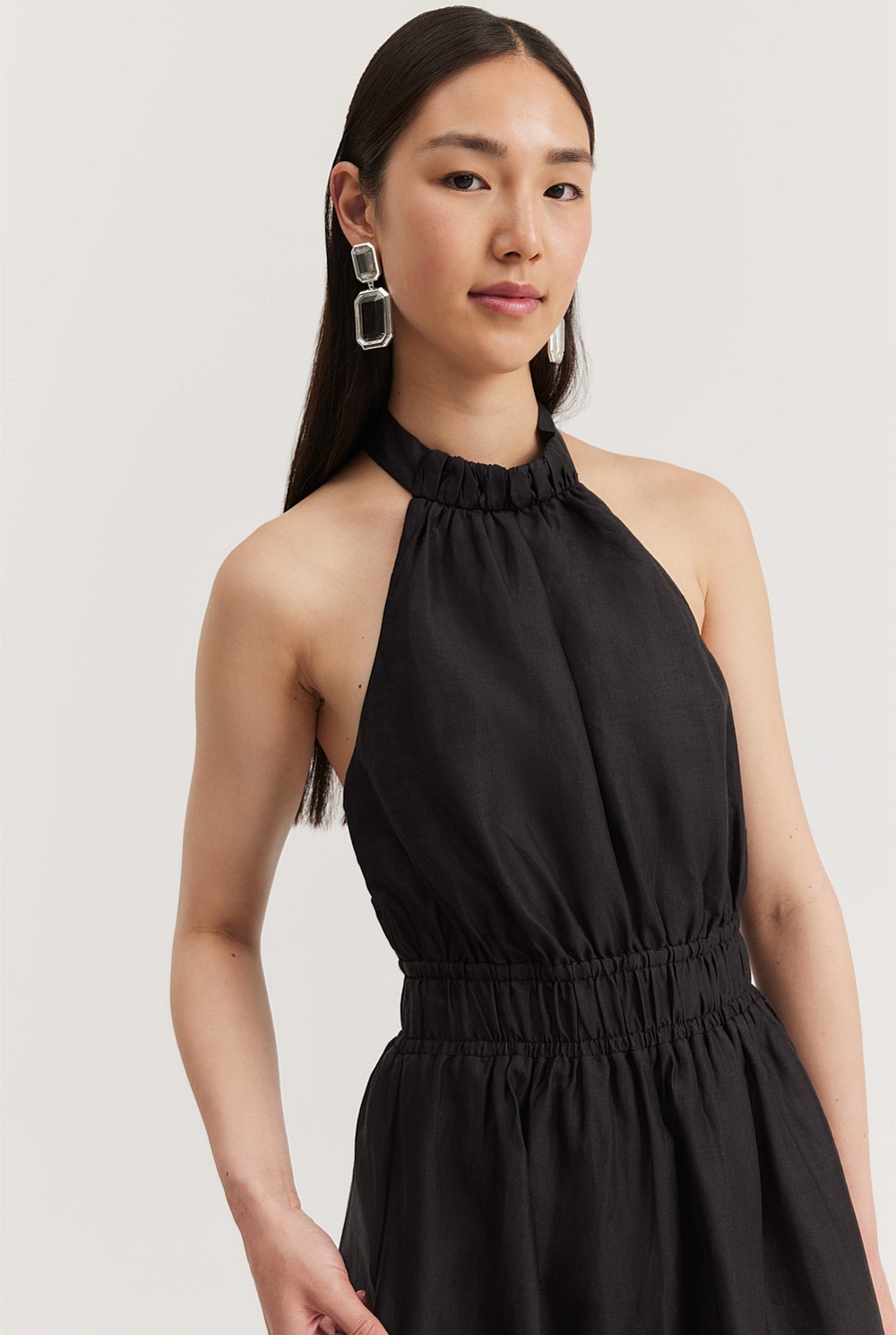 Halter Midi Dress