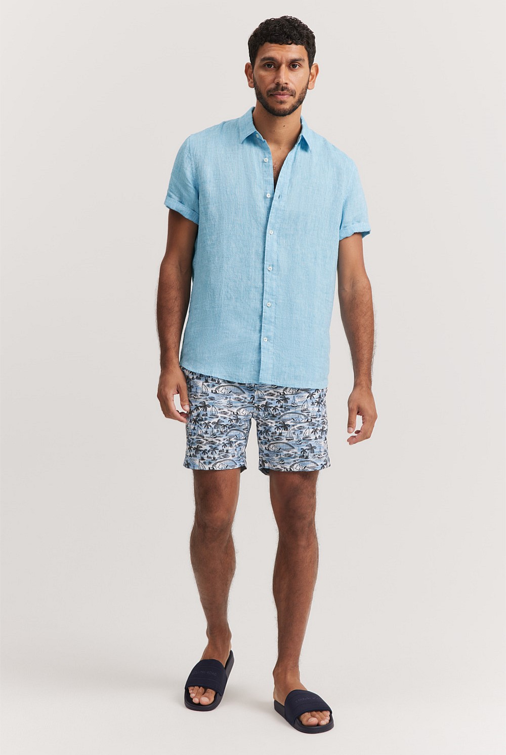 Beachside Polyester Swim Short
