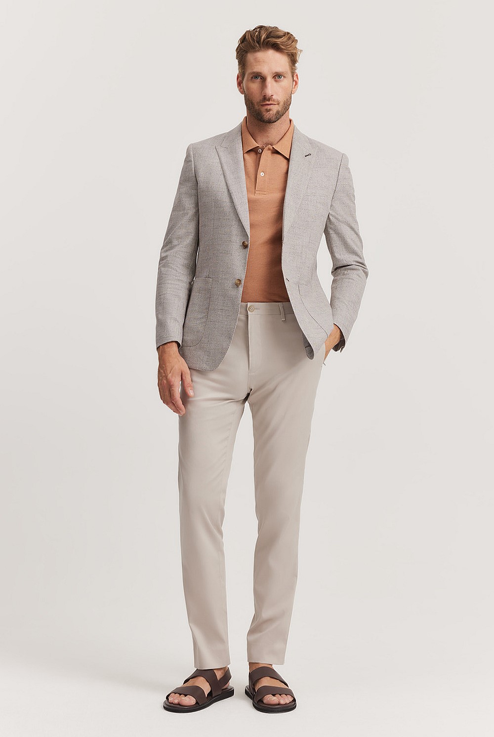 Regular Fit Puppytooth Blazer