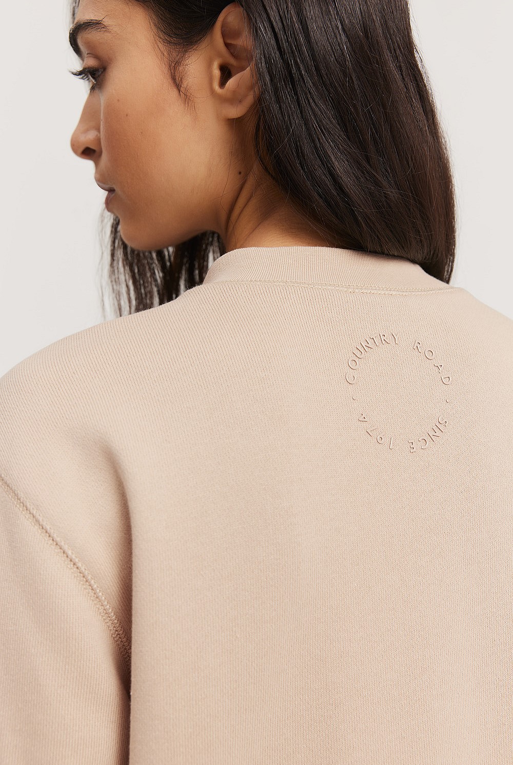 Towards Circularity - Cotton Seam Detail Sweat
