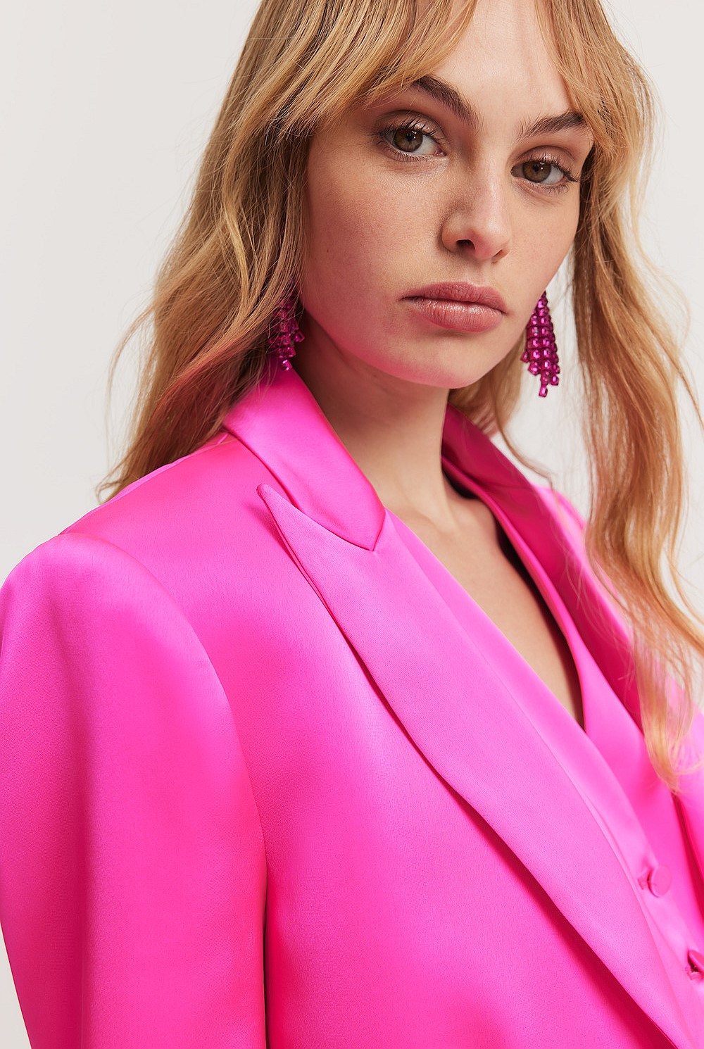 Longline Tuxedo Blazer