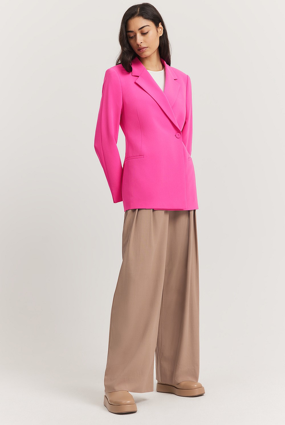 Longline Slim Blazer