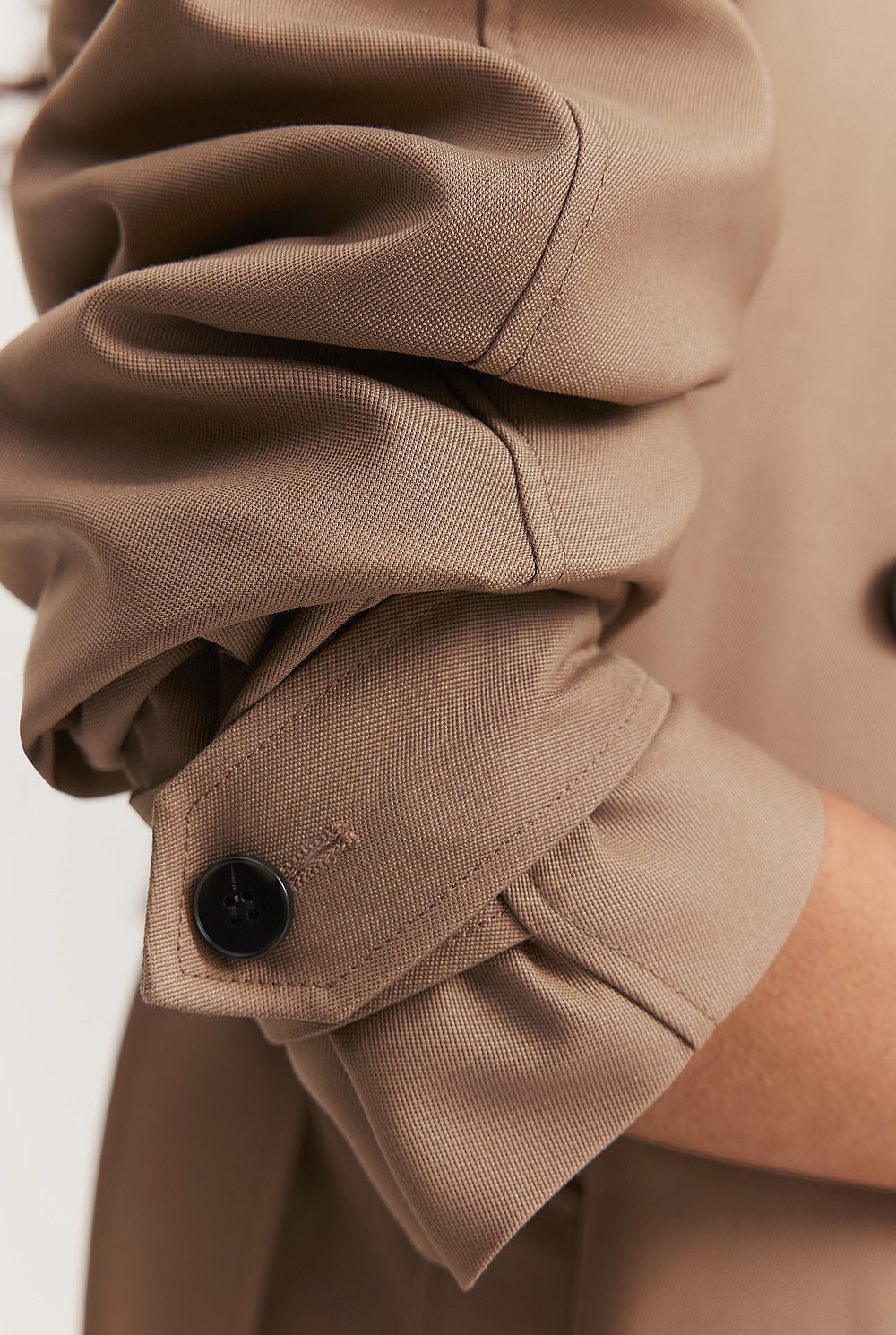 Relaxed Button Trench