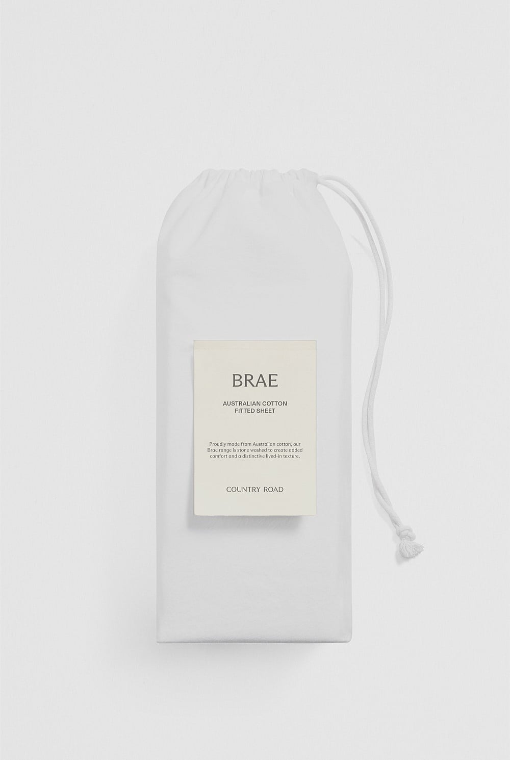 Brae Australian Cotton King Fitted Sheet