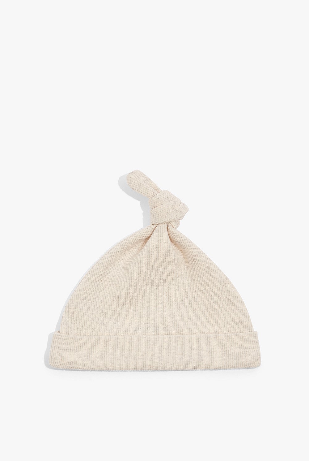 Unisex Organically Grown Cotton Rib Beanie