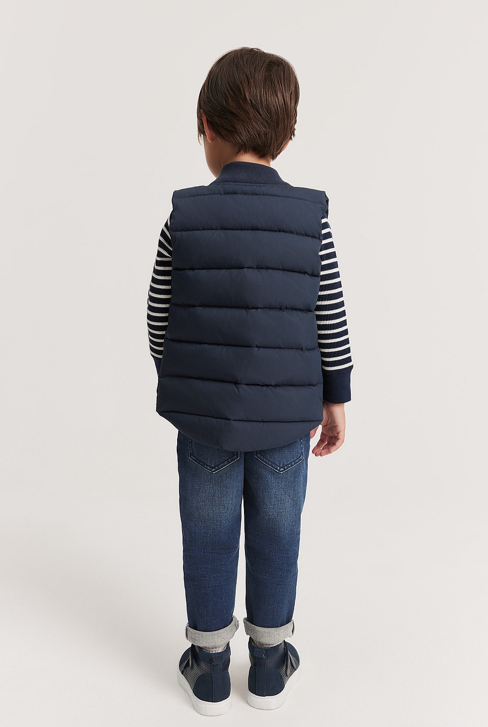 Rib Nylon Vest